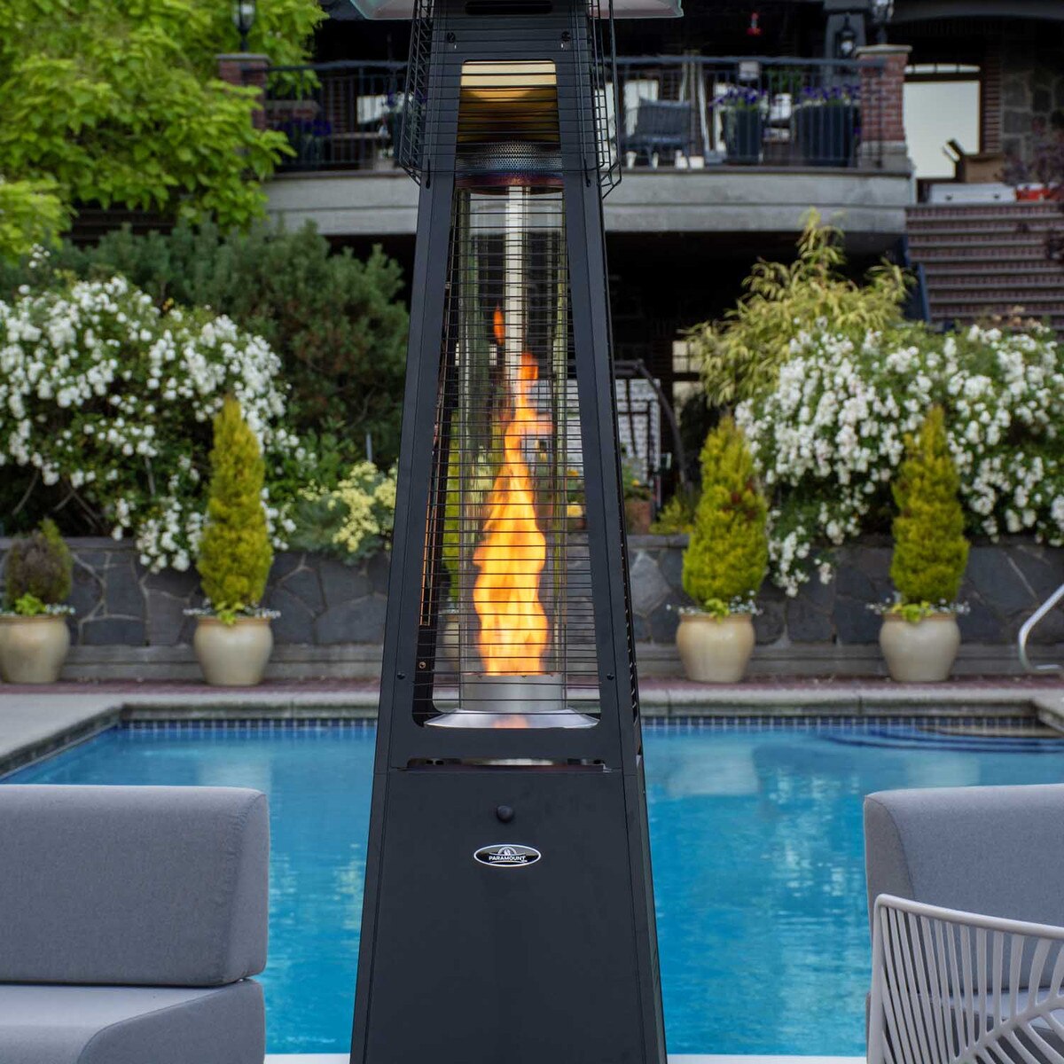 Victor Black Spiral Patio Heater